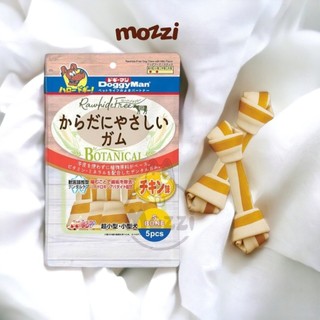 Snack cho chó Xương nơ gặm DoggyMan hương gà và sữa