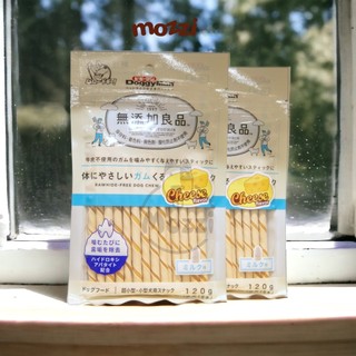 Snack cho chó Que gặm Doggyman hương sữa phô mai bò 120gr