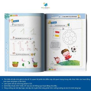 Sách - Combo Pomath Toán Tư Duy Cho Trẻ Em (Tập 1 - 6) Theo Chương Trình Mới Nhất