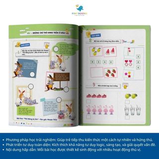 Sách - Combo Pomath Toán Tư Duy Cho Trẻ Em (Tập 1 - 6) Theo Chương Trình Mới Nhất