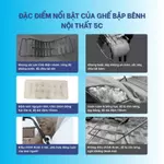 Ghế bập bênh đôi, ghế thư giãn cao cấp nhiều phiên bản, màu sắc chân Oval Nội thất 5C da PU chịu tải tốt — ảnh 6