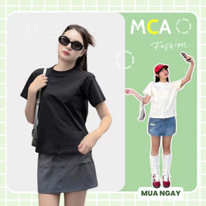 Áo baby tee trơn, áo thun trơn nữ vải cotton A51171 [ Video sp thực tế ]