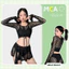 Bikini Set 3 món len ren trắng kem cho các nàng đi biển
