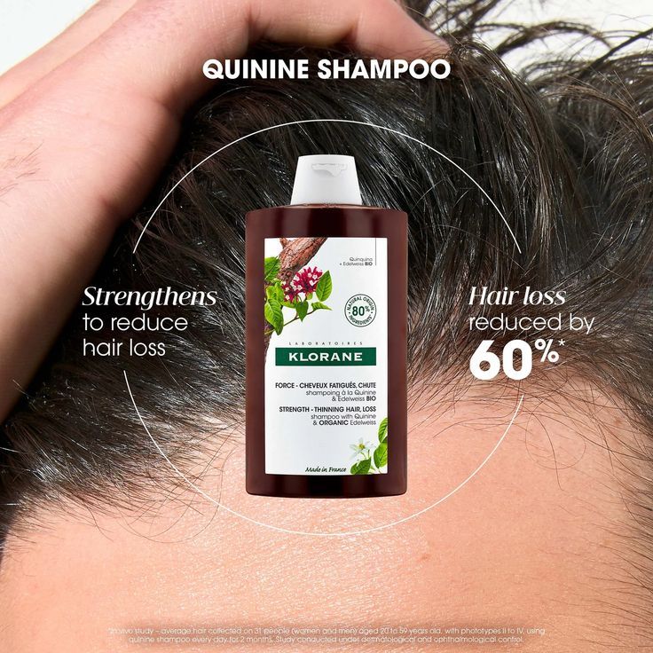 Dầu gội ngăn rụng tóc Klorane 400ml/SHAMPOO WITH QUININE AND B VITAMINS