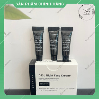 [Sample 3g] Kem dưỡng Revision Retinol DEJ Night Face Cream 0.25% giúp tái tạo, chống lão hoá