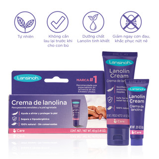Kem dưỡng đầu Ti cho Mẹ HPA Lanolin Lansinoh 7gram/10ml