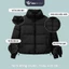 Áo khoác phao boxy nam nữ DWIN local brand dáng lửng cổ cao unisex trần bông dày dặn siêu ấm AK03B