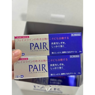 [ CHÍNH HÃNG ] Kem Hỗ Trợ Cải Thiện Mụn, Giảm Mụn Đỏ Pair W Cream Nhật Bản 24gr - CÔ THƯ MARKET