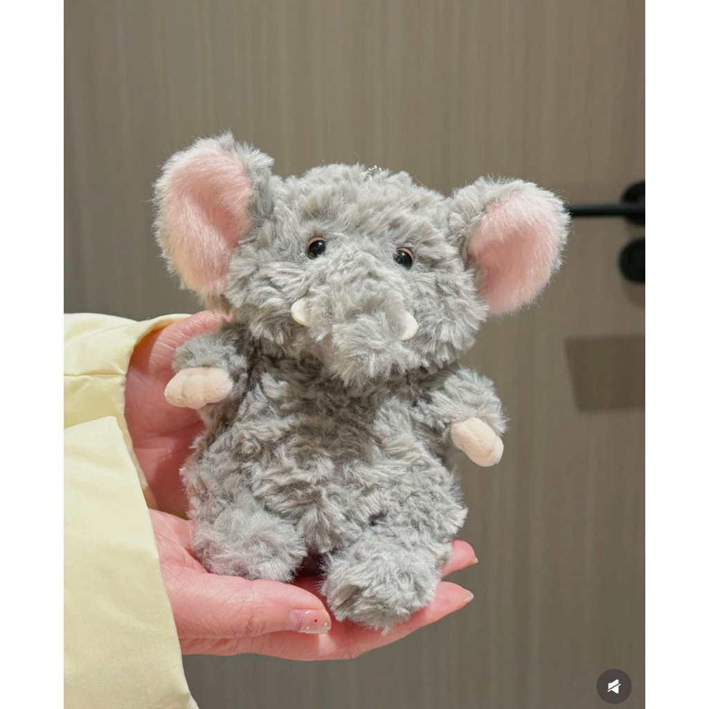 Móc Khoá Thú Nhồi Bông Animal Động Vật Sở Thú Voi Gấu Trúc Đỏ Koala Chuột Gấu Teddy Lông Xù Siêu Mềm Mịn Siêu Dễ Thương