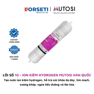 Lõi Khoáng Alkaline Hydrogen Mutosi Hàn Quốc - BỔ SUNG HYDROGEN, TẠO NƯỚC KIỀM CHỐNG OXY HÓA