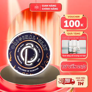 Sáp Vuốt Tóc Original Clay 2Oz | Giữ Nếp Khỏe, Matte Shine Bóng Mờ Tự Nhiên, Volume Cực Cao | Hàng chính hãng