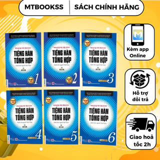 Sách - Tiếng Hàn Tổng Hợp Dành Cho Người Việt Nam - Phiên bản đen trắng (Lẻ/Combo)