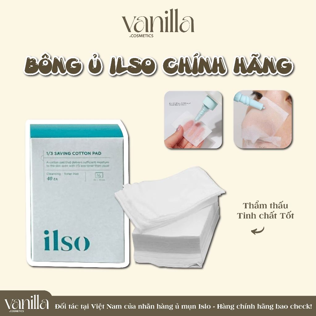 ( hộp 40M) Bông ủ Ilso chuyên dụng chính hãng