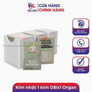 Kim nhật 1 kim DBx1 Organ cái đủ size dùng cho máy may 1 kim công nghiệp (Vỉ 10 cái)