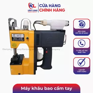 Máy khâu bao cầm tay GK9-500 chính hãng CHUANGONG, khâu miệng bao nhanh, bền, tiết kiệm điện