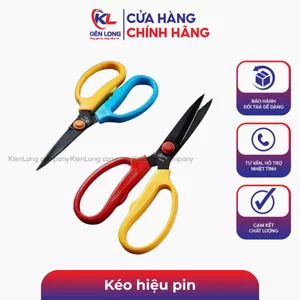 Kéo hiệu pin bổ cơi 5093 kéo cắt vải ,cắt đa năng tiện dụng