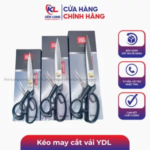 Kéo may cắt vải YDL Nhật lưỡi thép sắc bén, cắt êm tay, độ bền cao, không han gỉ