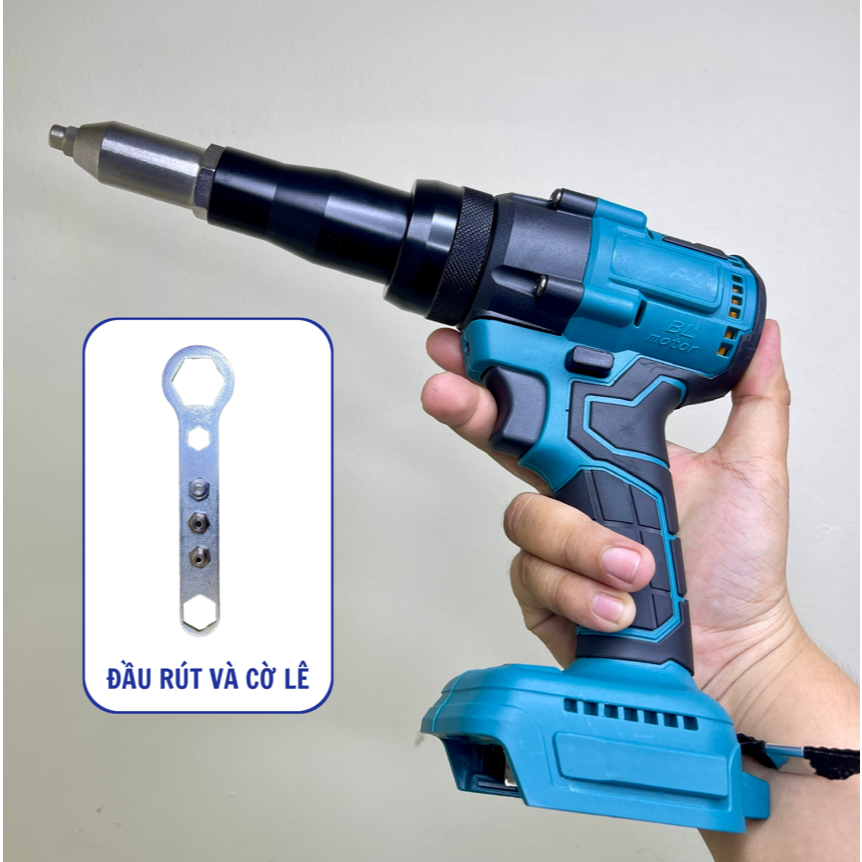 Thân Máy Rút Đinh Rive, Máy Rút Đinh Tán Dùng Pin Phổ Thông m21, Động ...