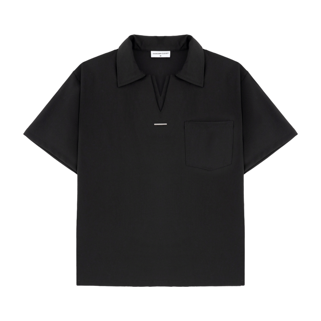 [HOT] Áo Polo nam cao cấp SAVILA Cổ V Chất Cotton Lạnh Thoáng Mát, Thanh Lịch - SHINGHAI