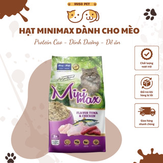 Hạt Minimax Dành Cho Mèo Vị Cá Ngừ 350g Bổ Sung Protein Vitamin Và Khoáng Chất ProPet