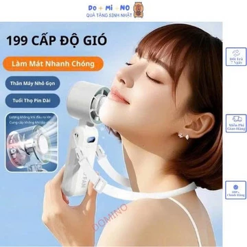 Quạt Turbo Jet 4000 MAh Quạt Cầm Tay Làm Mát Như Điều Hòa, Quạt Mini Turbo Siêu Mát Quạt Điện Cầm Tay Mini