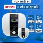 6L | ROSSI 6 lít - Bình nóng lạnh mini rửa bát cấp trên / cấp dưới cho bếp 1500w R20 06 BL HW R2006BL R2006HW — ảnh 1
