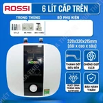 6L | ROSSI 6 lít - Bình nóng lạnh mini rửa bát cấp trên / cấp dưới cho bếp 1500w R20 06 BL HW R2006BL R2006HW — ảnh 7