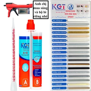 Keo Chà Ron Cao Cấp 2 Thành Phần – Chống Thấm, Chống Mốc, Chống Bám Bẩn, Nhiều Màu