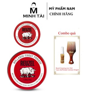 [ Full Size ] Sáp Vuốt Tóc Nam REUZEL Red Pomade