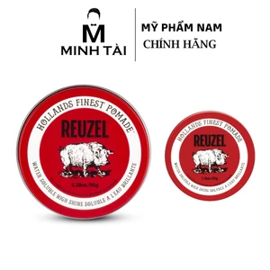Sáp Vuốt Tóc Nam REUZEL Red Pomade - Hàng Chính Hãng
