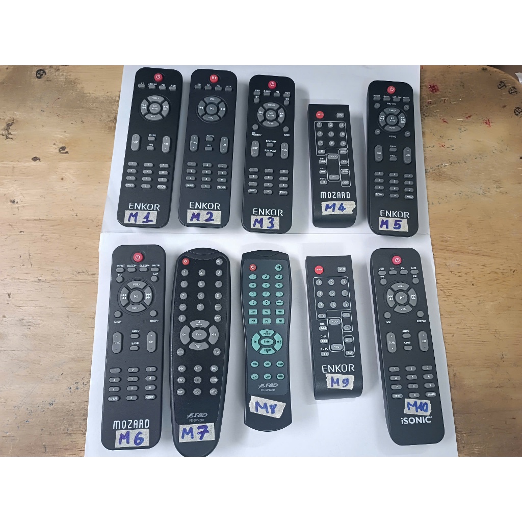 Remote chính hãng 100% các dòng loa enkor mozard & fenda | Shopee Việt Nam