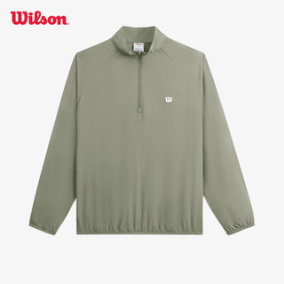 [ĐỘC QUYỀN ONLINE] Wilson Player Half-Zip Wind Shell Áo Gió Thể Thao Nam WM20042512