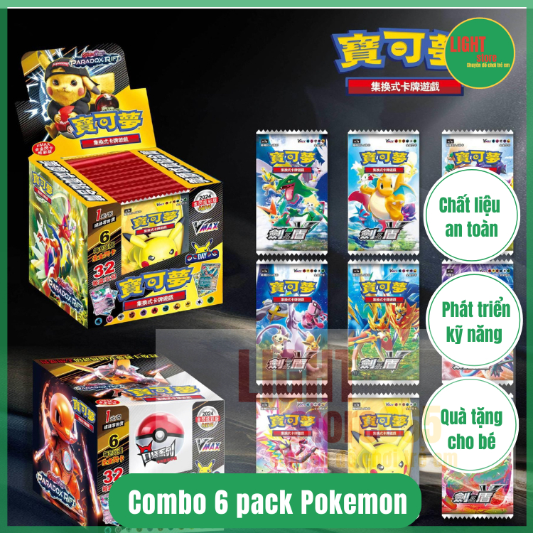 Pokemon pack - Giá Tốt, Sale Tháng 07, Ship 0 Đồng | Shopee Việt Nam