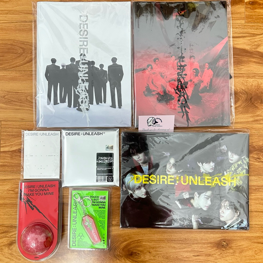 Album ENHYPEN - DESIRE : UNLEASH D:U nguyên seal chính hãng đủ ver
