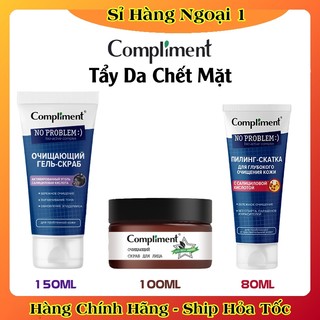 Tẩy da chết Compliment No Problem với BHA giúp da láng mịn, giảm mụn, mờ thâm 80ml/ 150ml của Nga