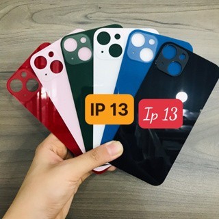 Lưng kính, lưng vỏ dùng cho máy iphone 13, ip 13 lỗ cam to