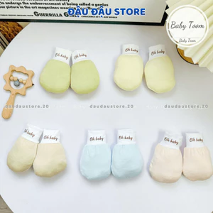 Bao Tay BABY TOOM Thun Petit Cho Bé sơ sinh mềm mịn thoáng mát co giãn in họa tiết Đậu Đậu Store