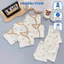 Set 3/5 Bộ Cộc Tay Sơ Sinh Tăm Lạnh Vạt Chéo LT in hoạ tiết mềm mịn Cho Bé Trai Gái 3-9kg Đậu Đậu Store