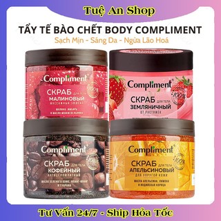 [CHÍNH HÃNG] Tẩy da chết Body Compliment 400ml chiết xuất thiên nhiên của Nga