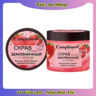 [CHÍNH HÃNG] Tẩy da chết Body Compliment 400ml chiết xuất thiên nhiên của Nga
