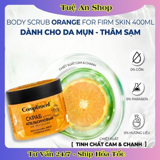 [CHÍNH HÃNG] Tẩy da chết Body Compliment 400ml chiết xuất thiên nhiên của Nga