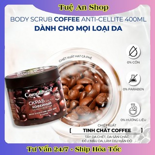 [CHÍNH HÃNG] Tẩy da chết Body Compliment 400ml chiết xuất thiên nhiên của Nga