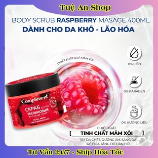 [CHÍNH HÃNG] Tẩy da chết Body Compliment 400ml chiết xuất thiên nhiên của Nga