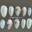 Nail Box Thiết Kế Móng Úp, Mong Giả Xanh Biển Vẽ Vỏ Sò Sao Biển Nổi Mùa Hè M28