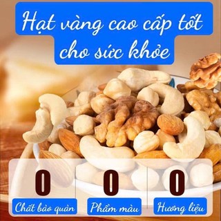 40gr/gói-Mix hạt dinh dưỡng cao cấp,giòn thơm từng hạt.Hạt vàng sức khỏe,Hồ đào,Macca,Bí xanh,Óc Chó,Hạnh nhân,hạt điều.