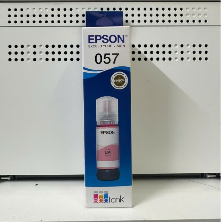 Mực In Epson 057 Chính Hãng (Bộ 6 Màu) Cho Máy In L8050 L18050 - Mực In Ảnh Cao Cấp Sắc Nét, Bảo Vệ Đầu Phun Tuyệt Đối