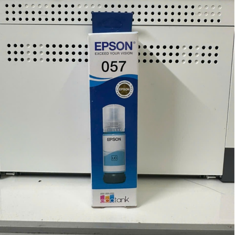 Mực In Epson 057 Chính Hãng (Bộ 6 Màu) Cho Máy In L8050 L18050 - Mực In Ảnh Cao Cấp Sắc Nét, Bảo Vệ Đầu Phun Tuyệt Đối