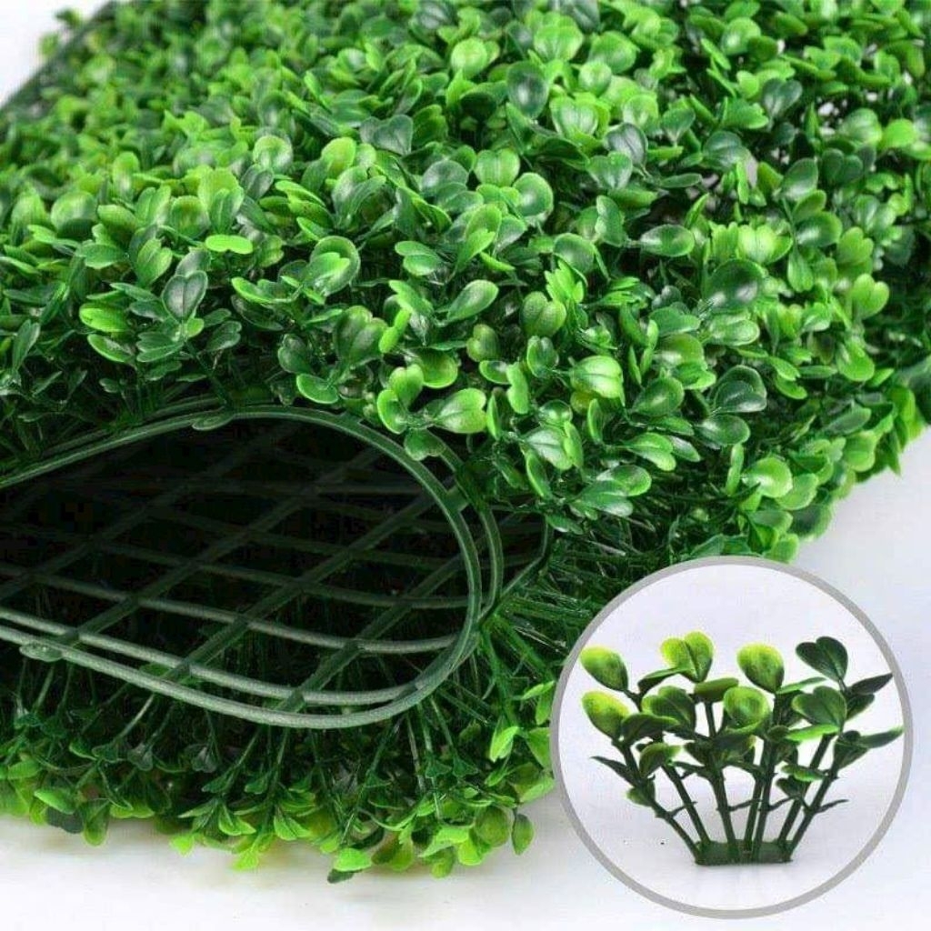 Thảm cỏ xoong nhân tạo (KT tấm: 40 X 60cm) trang trí tường, làm packground, decor phòng, trang trí nhà