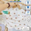 Set 3/5 Bộ Cộc Tay Cài Vai Trắng Thun Lạnh in hoạ tiết cho bé trai gái size 4-14 kg MD-CV08 Đậu Đậu Store