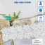 Set 3/5 Bộ Cộc Tay Cài Vai Trắng Thun Lạnh in hoạ tiết cho bé trai gái size 4-14 kg MD-CV08 Đậu Đậu Store